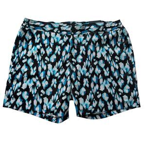 Men’s Good Man Brand Swim Trunks Size M Blue Black NWT